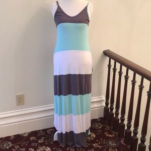 Summer color block maxi dress☀️☀️☀️